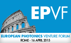 Thursday, April 15th 2015, ITS will be attending the first European Photonics Venture Forum in Rome